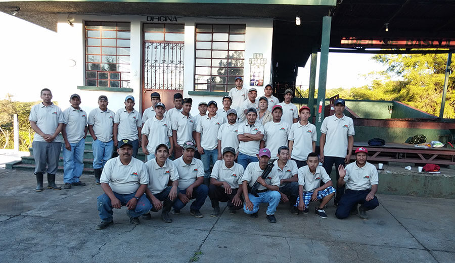 Our trained staff comprised of dedicated locals specialized in Coffee Production and Processing at the Mill.